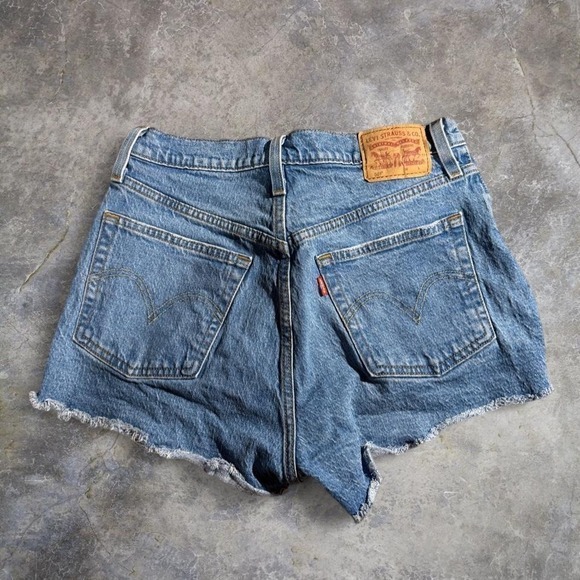 Levi's Pants - Vintage Levi's 501 XX light wash denim cutoff‎ shorts button fly raw hem
